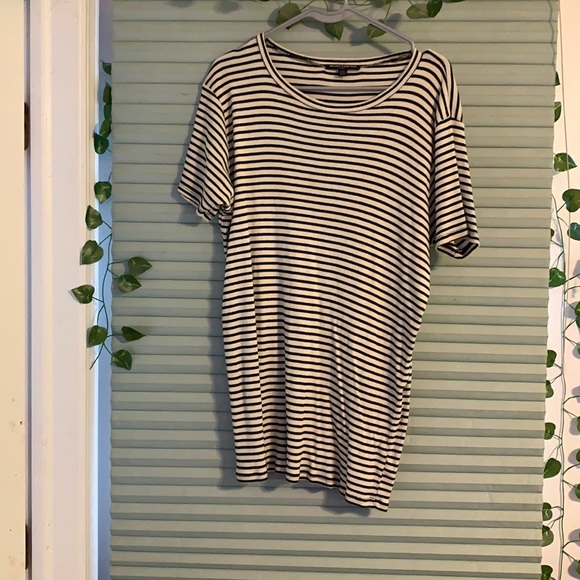 Brandy Melville Dresses & Skirts - Brandy Stripped T Shirt Dress